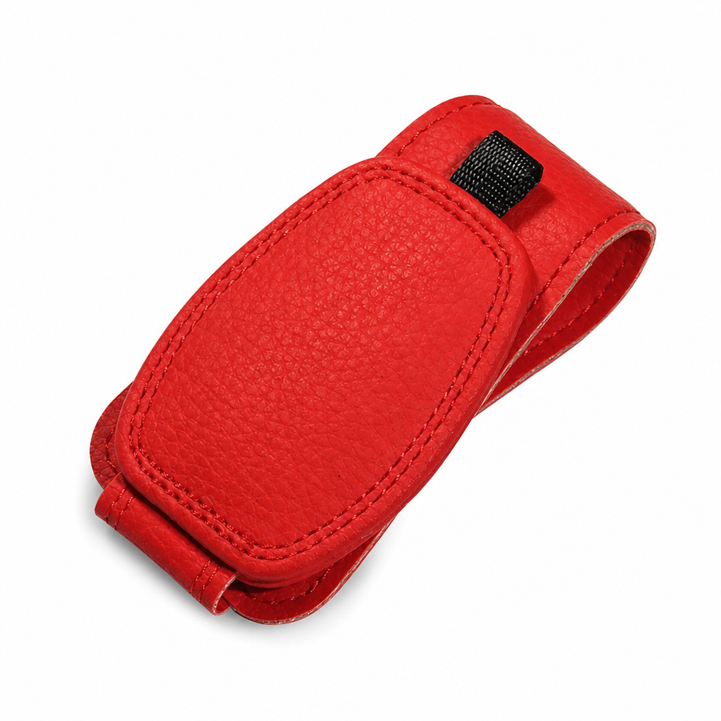 ⏰ Auto-Sonnenbrillenhalter mit Doppelclip, Brillenhalterung & Kartenclip🚗🕶️