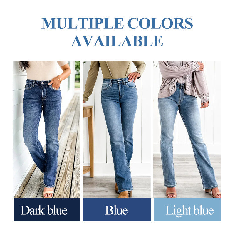👖 41% RABATT! ✨ Hochelastische Jeans zur Bauchkontrolle – Schmeichelt jeder Figur, Tummy Control & Höchster Tragekomfort 💙