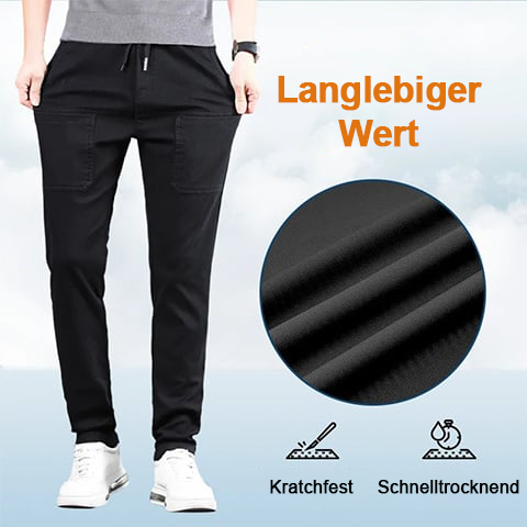 🩳 60% RABATT! 🏆 MultiPants Hochelastische Cargohose – Viele Taschen, Strapazierfähig & Für Aktiven Alltag 🏃‍♂️