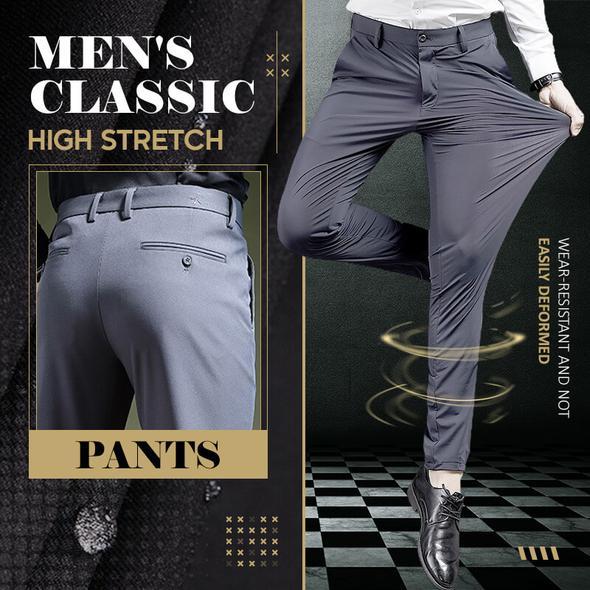 👖🔥 Zeitlich begrenzt: Klassische Herrenhose mit Premium-Elastizität – bequem, langlebig & nachhaltig 👌💚 Perfekt für Arbeit & Freizeit