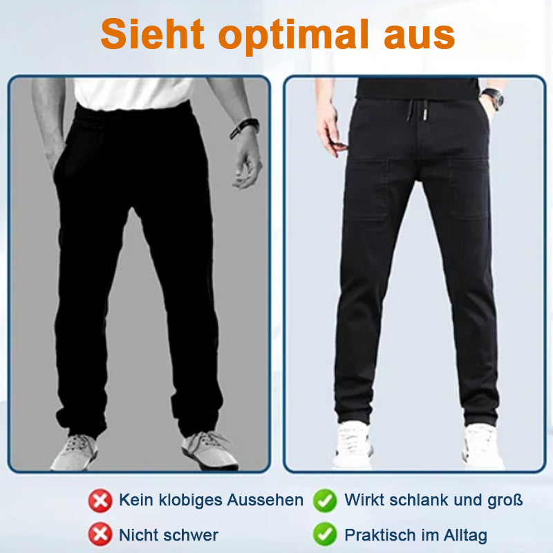 🩳 60% RABATT! 🏆 MultiPants Hochelastische Cargohose – Viele Taschen, Strapazierfähig & Für Aktiven Alltag 🏃‍♂️