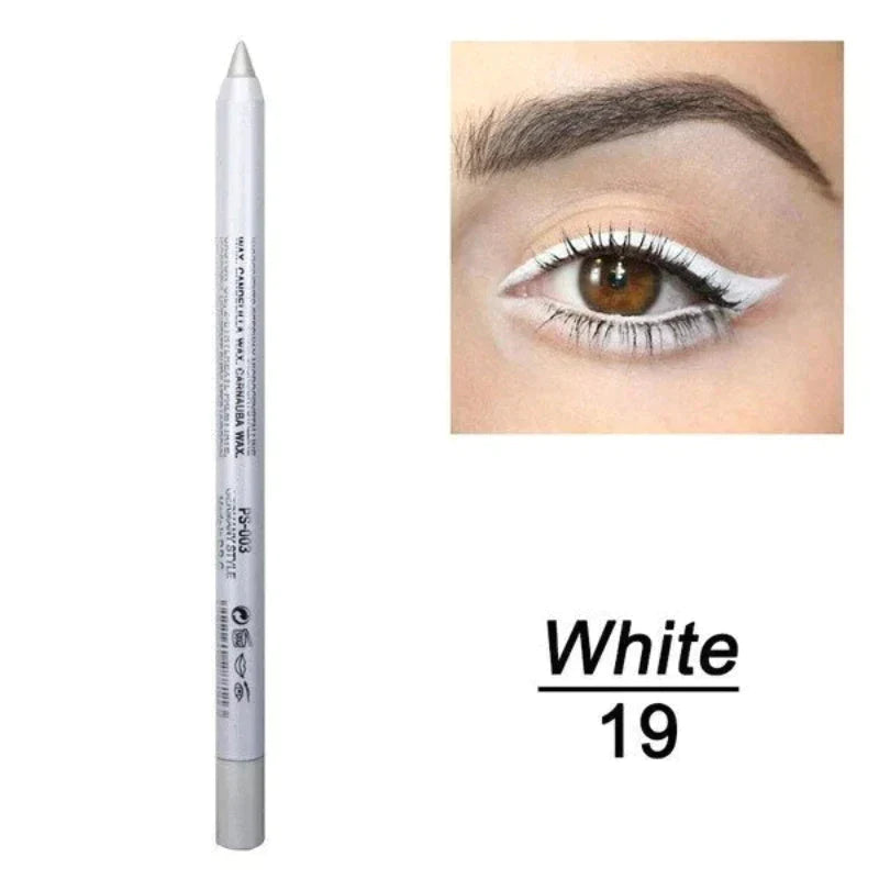 💄 🎨 14er-Set Wasserfeste Farbige Gel-Liner – Metallic & Glänzendes Finish, Verwischfest & Perfekt Für Kreative Looks ✨