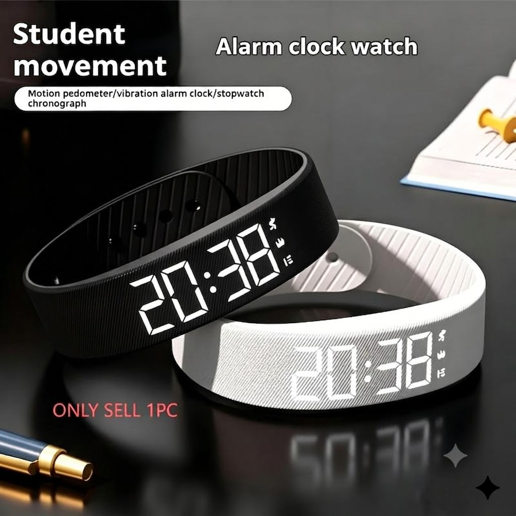 ⌚  SmartSense Smartband – Fitness-Tracking, Herzfrequenz & Schrittzähler – Ideal für Aktivität & Gesundheit im Alltag 💪