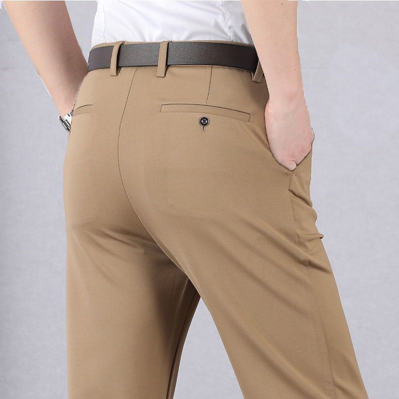 👖🔥 Zeitlich begrenzt: Klassische Herrenhose mit Premium-Elastizität – bequem, langlebig & nachhaltig 👌💚 Perfekt für Arbeit & Freizeit