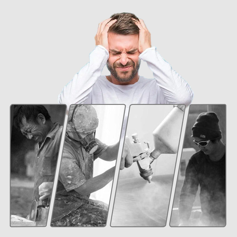 💎 63% RABATT! ⛑️ Aktivkohle-Anti-Staub-Doppeltank-Gasmaske – Doppelfilter, Gas- & Partikelschutz, inkl. Schutzbrille 🔥