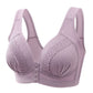 👙 50% RABATT! 🌸 Atmungsaktiver Baumwoll-BH mit Knopfleiste – Einfaches An- und Ausziehen, Weicher Tragekomfort & Anpassbarer Halt 🎀