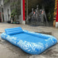 🏊 50% RABATT! 🥳 Aufblasbare Bräu-Liege – Automatische Sprühkühlung & abnehmbares Kissen – Getränkehalter & Sicherheitsgriffe – perfekt für Garten, Pool oder Strand – ideal für zwei Erwachsene 💦