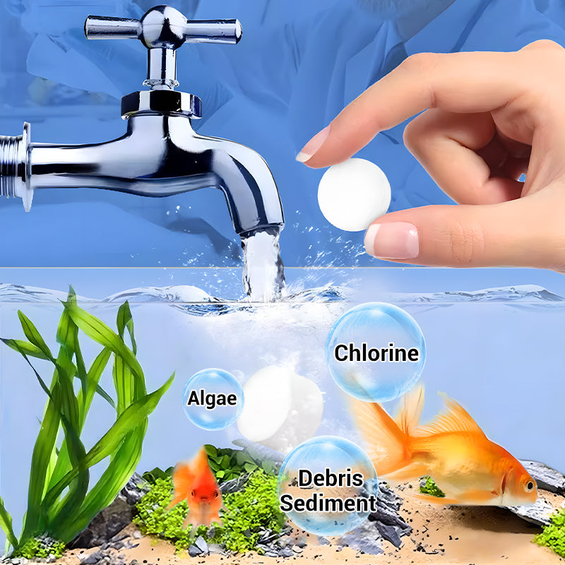 ✨️LAST DAY SALE 49% RABATT✨️Powerful aquarium water purification tablets🌿