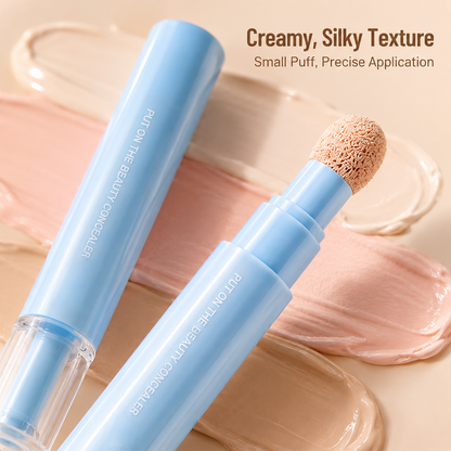 🎁 1+1 GRATIS✨ Concealer Stift & Creme – deckt Augenringe, Pickel & Flecken ab, spendet Feuchtigkeit & verblendet nahtlos