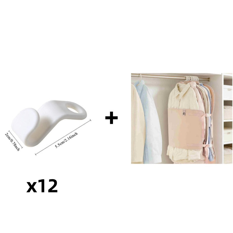 👚 50% RABATT! 🧺 Platzsparende Kleiderbügel-Verbinder ❄️