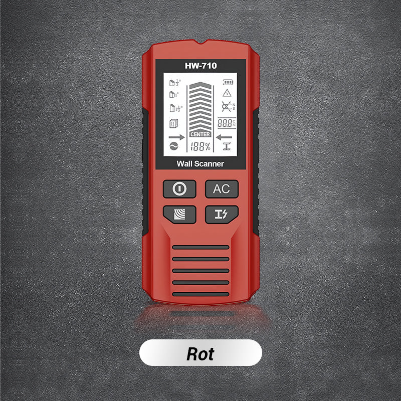 🔍 50% RABATT! ⚡ Multifunktionaler Handheld Metall- & Wanddetektor – Findet Leitungen, Rohre & Kabel, Einfach Ablesbares LCD 🔧