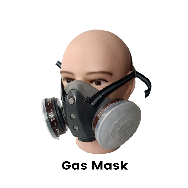 💎 63% RABATT! ⛑️ Aktivkohle-Anti-Staub-Doppeltank-Gasmaske – Doppelfilter, Gas- & Partikelschutz, inkl. Schutzbrille 🔥