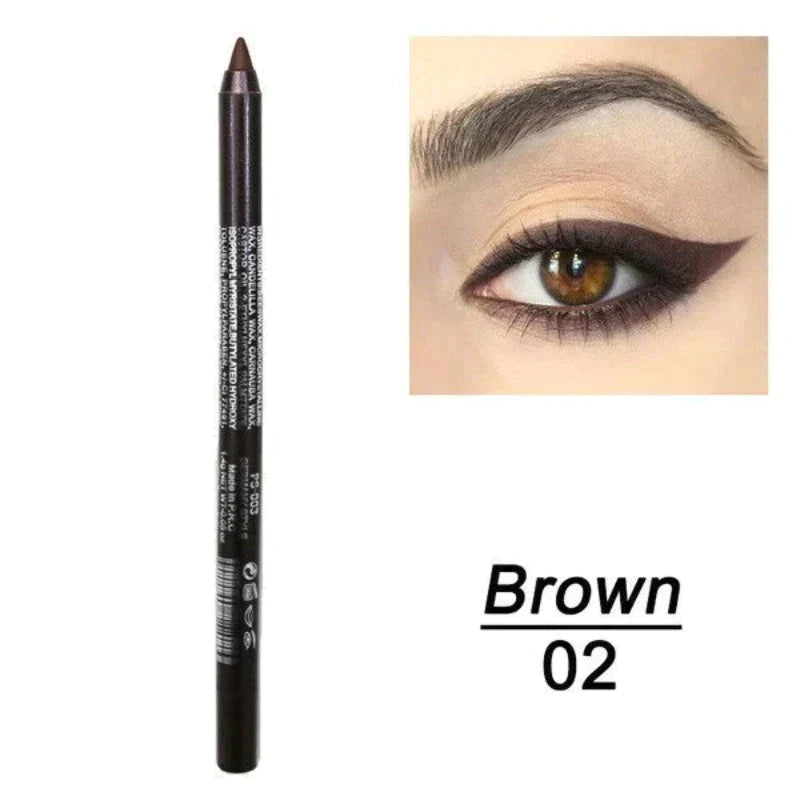 💄 🎨 14er-Set Wasserfeste Farbige Gel-Liner – Metallic & Glänzendes Finish, Verwischfest & Perfekt Für Kreative Looks ✨