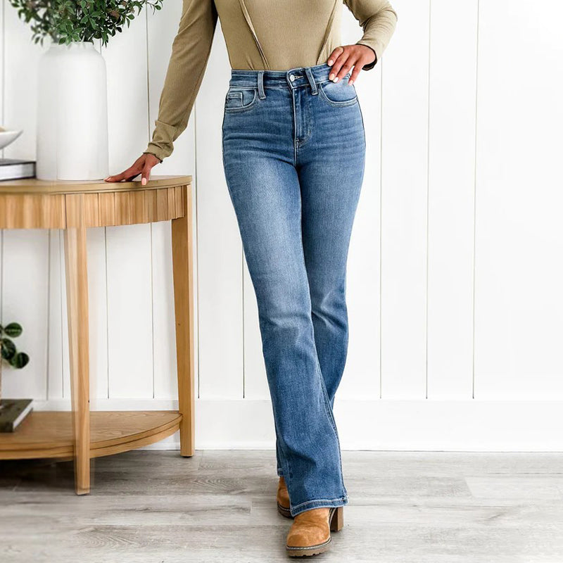 👖 41% RABATT! ✨ Hochelastische Jeans zur Bauchkontrolle – Schmeichelt jeder Figur, Tummy Control & Höchster Tragekomfort 💙