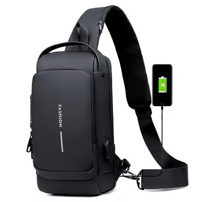 🔥 Sporttragetasche mit USB-Ladefunktion – Diebstahlsicher, praktisch & leicht – Perfekt für Reisen, Pendeln & Outdoor-Aktivitäten ⚡