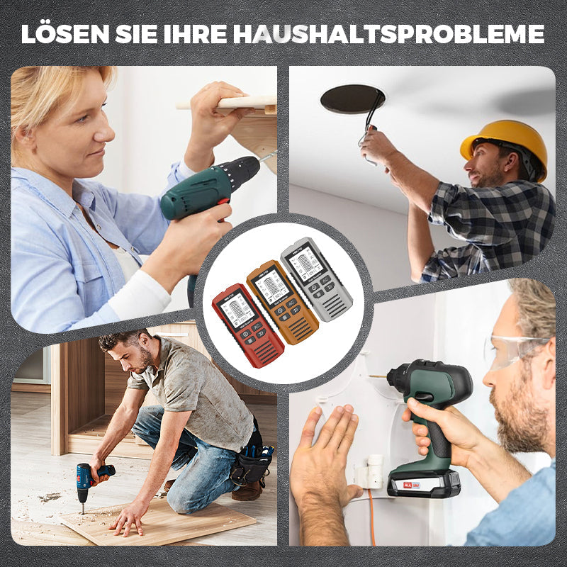 🔍 50% RABATT! ⚡ Multifunktionaler Handheld Metall- & Wanddetektor – Findet Leitungen, Rohre & Kabel, Einfach Ablesbares LCD 🔧