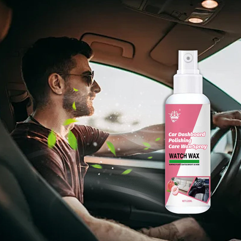 🎁Auto Armaturenbrett Polieren Pflege Wachs Spray