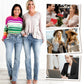 👖 41% RABATT! ✨ Hochelastische Jeans zur Bauchkontrolle – Schmeichelt jeder Figur, Tummy Control & Höchster Tragekomfort 💙