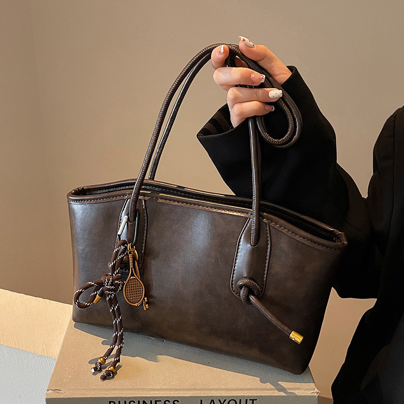 👜✨ Vintage-Umhängetasche aus PU-Leder für Damen – Zeitlos schön!