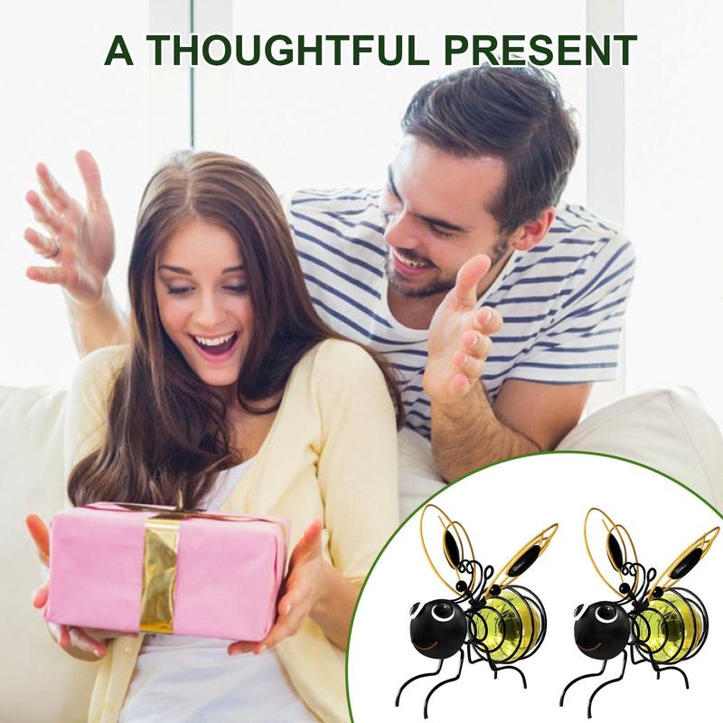 🐝Solar-Bienenlampe zum Aufhängen im Freien – das perfekte Geschenk für pflanzenbegeisterte Mütter oder einfach jeden, der ein Lächeln auf den Lippen zaubert❤️