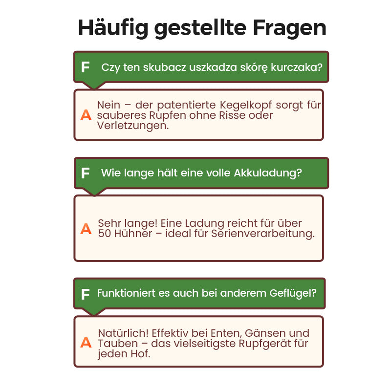 🦆50% RABATT! ⚡ Elektrische Geflügelrupfmaschine – Schnelles & Einfaches Rupfen, Spart Zeit & Mühe 🐓