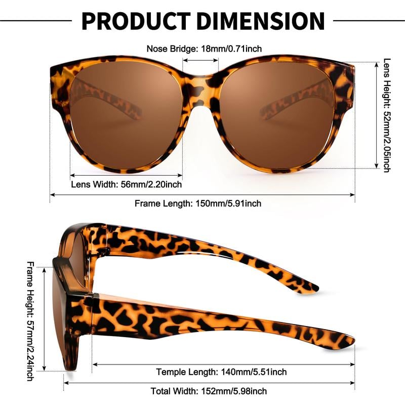 🎉Kaufen 1/2 bekommen 1/2 gratis😎UV400 Schutz Überzieh-Sonnenbrille (2/4 Stk. in den Warenkorb legen)
