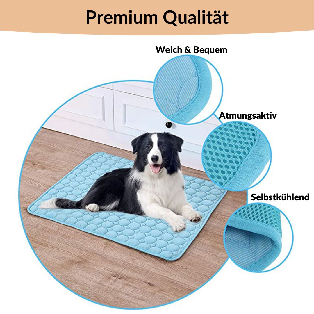 🐾 50% RABATT! ❄️ Premium Kühlmatte für Hunde & Katzen – Atmungsaktiv & waschbar – Perfekt für heiße Tage, Boden oder Sofa – bringt natürliche Abkühlung ohne Strom 🌿☀️