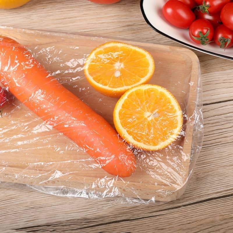 🍱 50% RABATT! 🧊 100 Pcs Einweg-Dehnfolien für Schalen & Teller – Elastisch, lebensmittelecht & vielseitig – Perfekte Alternative zu Frischhaltefolie für die Küche ✨