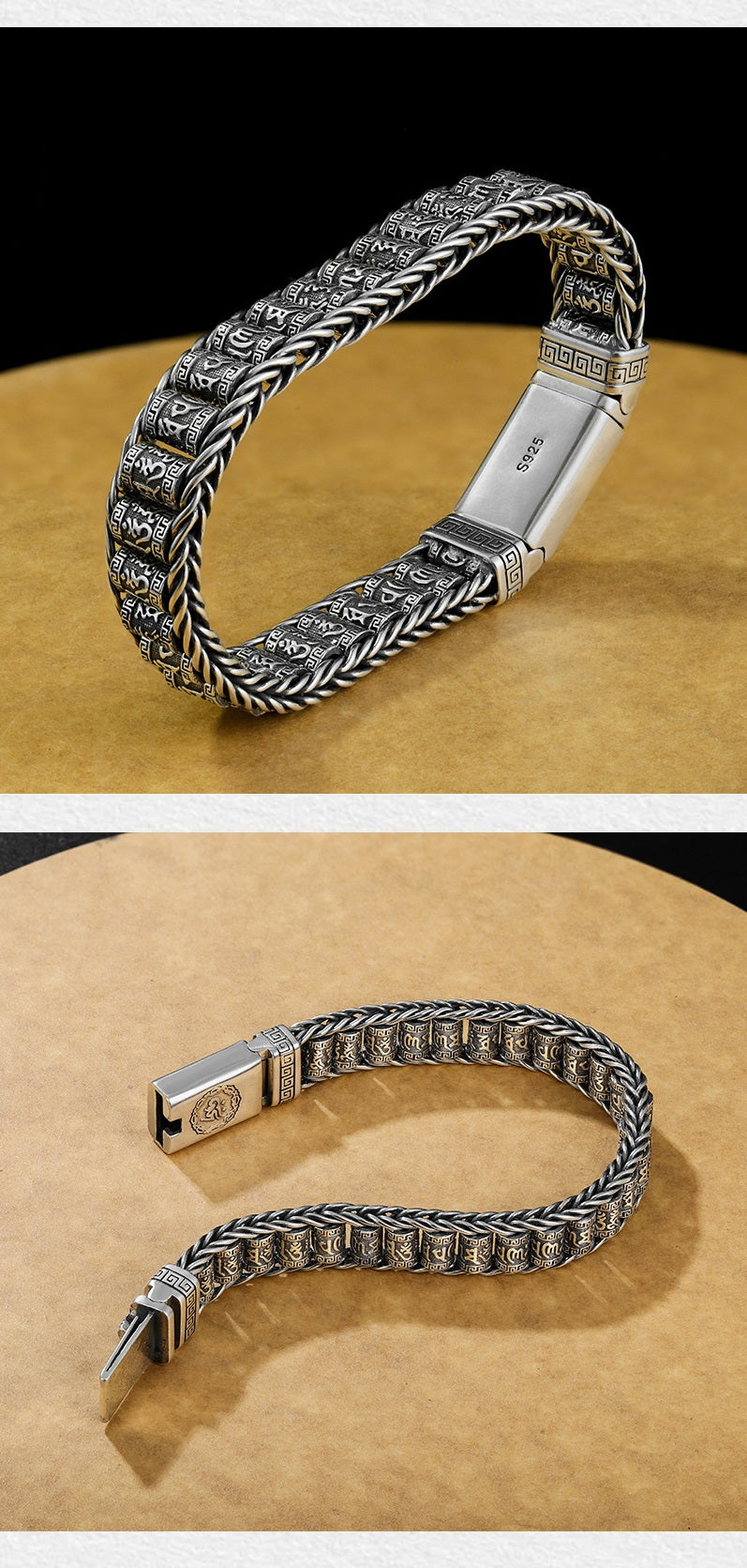 📿 60% RABATT! ✨ Tibetisches Gebetsmühlen-Armband aus 925er Sterlingsilber – Symbol für Wohlstand, Tägliche Erinnerung & Perfektes Geschenk 🧘‍♂️