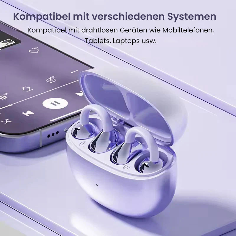 🫧🎧Bluetooth-Ohrhörer mit Ohrclip