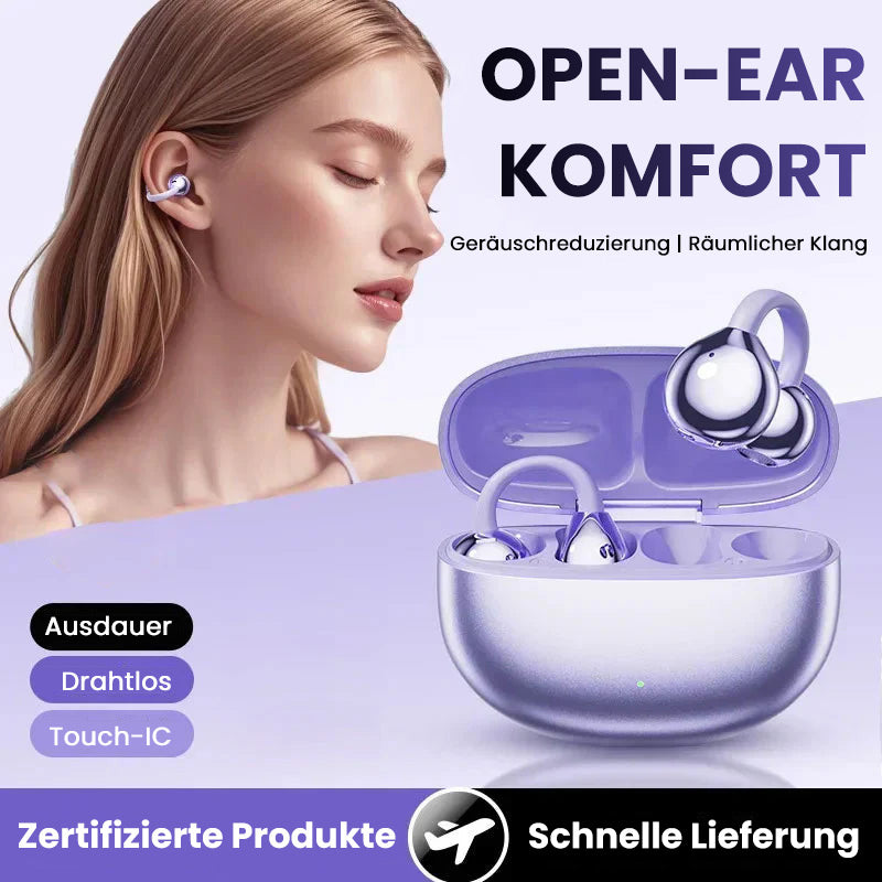 🫧🎧Bluetooth-Ohrhörer mit Ohrclip