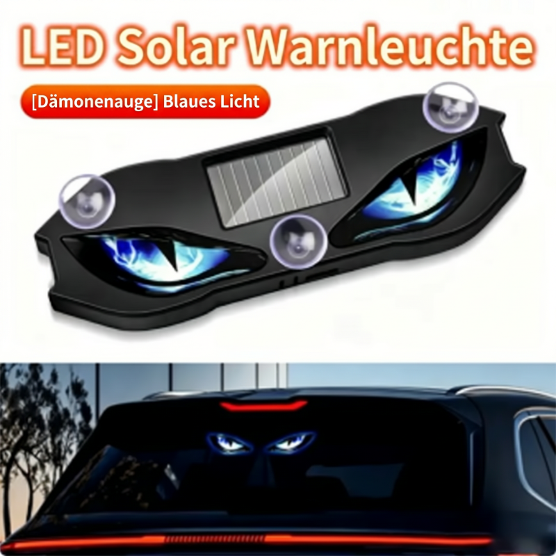 🚗🔆 Solarbetriebene LED-Warnleuchte fürs Auto – 50% RABATT! Solarbetrieben, wetterfest, automatische Aktivierung bei Dunkelheit – für mehr Sicherheit am Straßenrand. 🔥🛡️