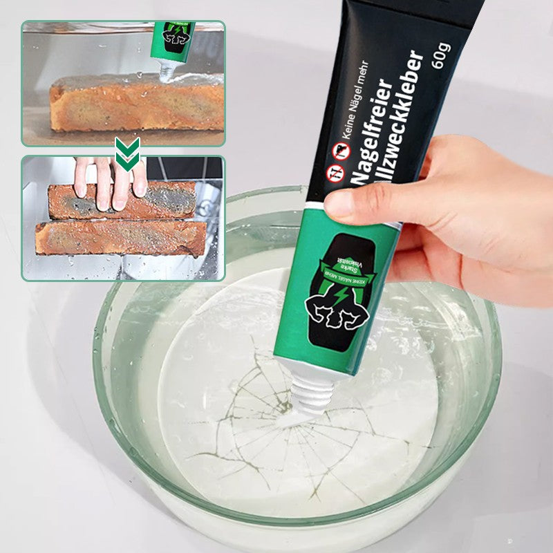 📢50% Rabatt💥Universeller, starker, nagelfreier Kleber, wasserfest und kein Bohren erforderlich