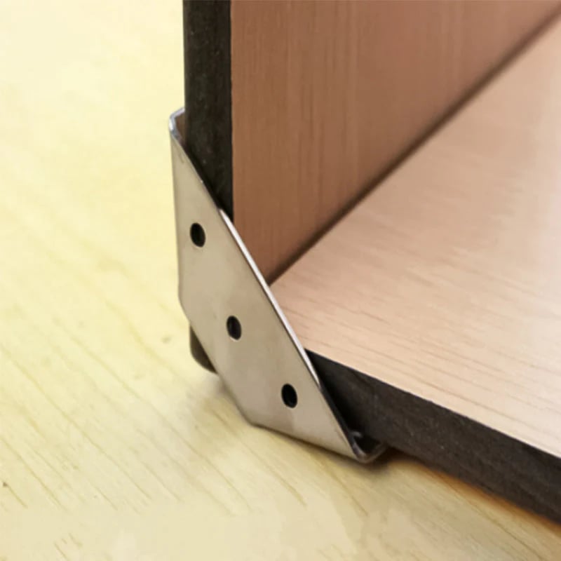 🔩 Dreieckige Edelstahlhalterung – Robust & stabil ✨