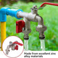 🚰 🔧 WRAS-zugelassener Doppelauslass-Außenhahn – Frostsicheres Messing, Eingebautes Rückschlagventil & Perfekt Für Garten & Hausgebrauch 🏠