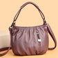 👜✨ Lässige Plisseetasche aus weichem Leder ✨ – Praktische Beuteltasche mit Stil 💼 Leicht, langlebig & perfekt für den Alltag! 🌟