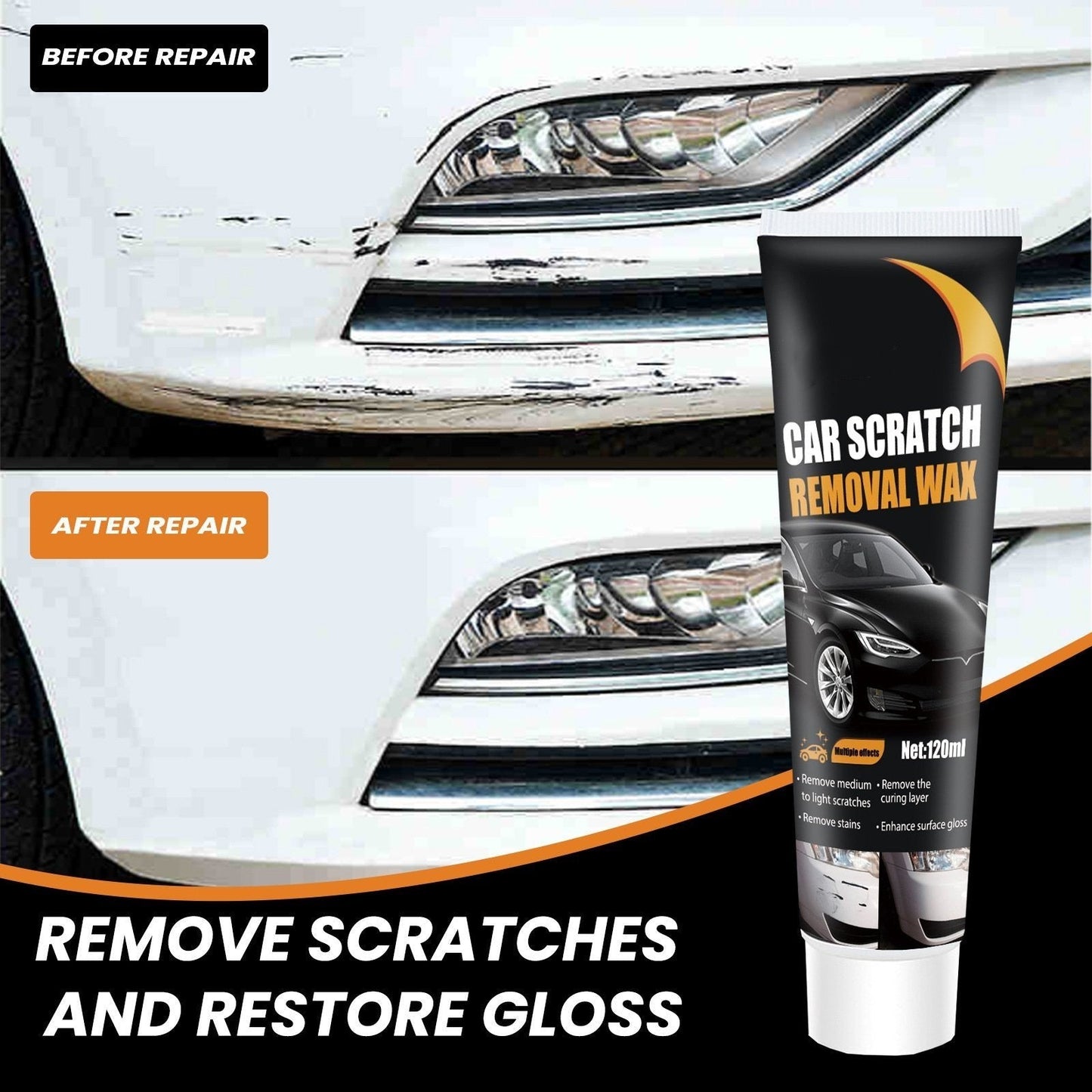 🔥Letzter Tag 50% Rabatt🔥Autokratzer-Reparaturwachs🧨Ein Muss für Neuwagen