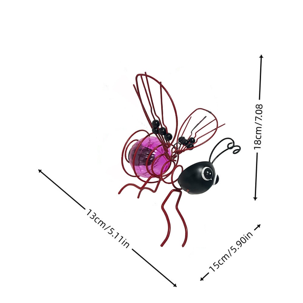 🐝Solar-Bienenlampe zum Aufhängen im Freien – das perfekte Geschenk für pflanzenbegeisterte Mütter oder einfach jeden, der ein Lächeln auf den Lippen zaubert❤️