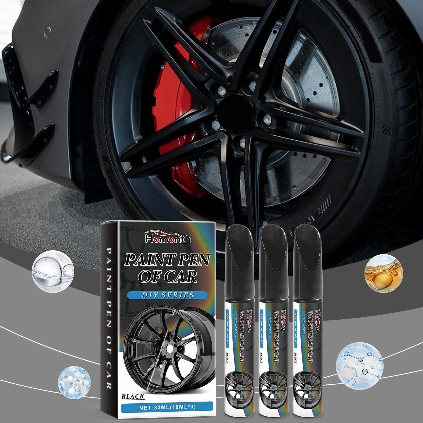 🔥🚗Reparaturstift für Kratzer an Autoreifen