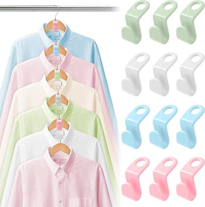 👚 50% RABATT! 🧺 Platzsparende Kleiderbügel-Verbinder ❄️