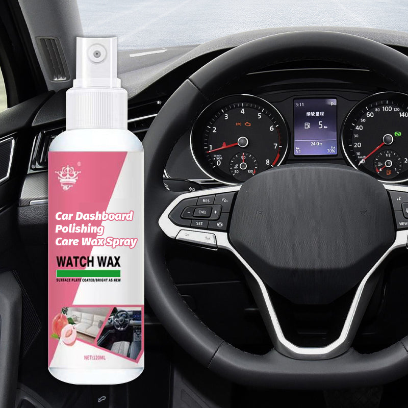 🎁Auto Armaturenbrett Polieren Pflege Wachs Spray