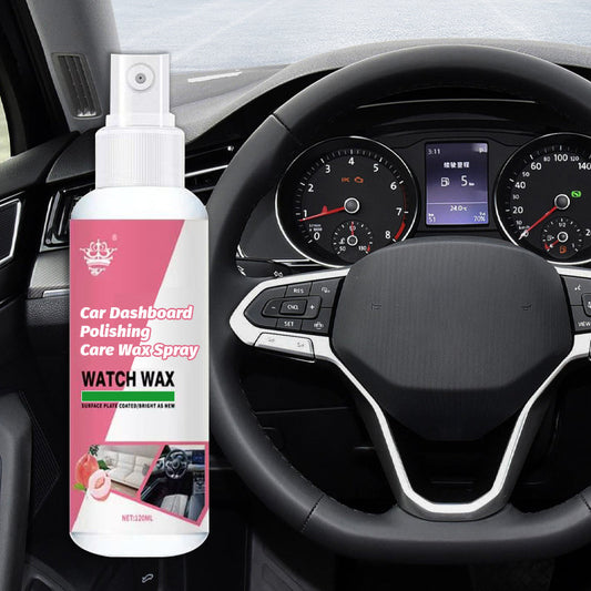 🎁Auto Armaturenbrett Polieren Pflege Wachs Spray