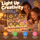 ✨ Leuchtende Maltafel für Kinder – LED, wiederverwendbar & Nachtlicht ✨