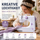 🛍️Multifunktionale Nähmaschine mit Overlock-Stich