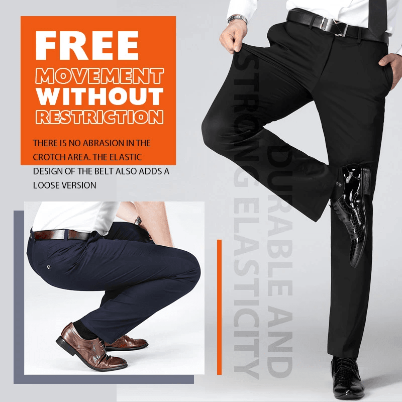 👖🔥 Zeitlich begrenzt: Klassische Herrenhose mit Premium-Elastizität – bequem, langlebig & nachhaltig 👌💚 Perfekt für Arbeit & Freizeit