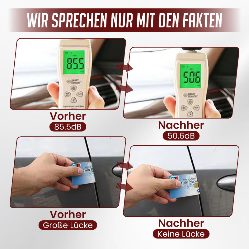 🚗 KAUFE 2, ERHALTE 1 GRATIS! 🔇 Staubdichtes Gummidichtband zur Lärmminderung für Auto – Einfache Montage, Effektive Abdichtung & Langlebiges Material 🛠️