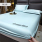 Summer Ice Cooling Silky Bed Spannbettlaken-Kissenbezug
