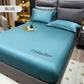 Summer Ice Cooling Silky Bed Spannbettlaken-Kissenbezug