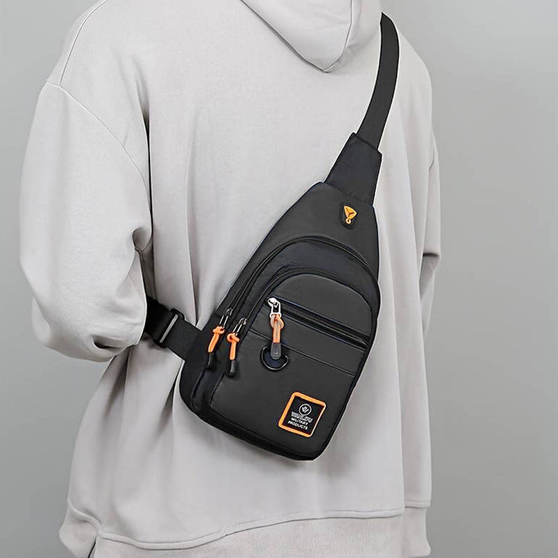 🎒3 KAUFEN 1 GRATIS -4 STÜCK✨ Wasserdichte Umhängetasche mit Mehreren Fächern - Verstellbarer Trageriemen für Täglichen Gebrauch und Reisen 🌧️💼