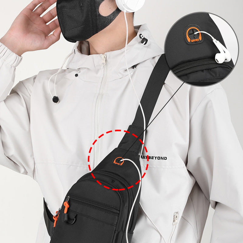🎒3 KAUFEN 1 GRATIS -4 STÜCK✨ Wasserdichte Umhängetasche mit Mehreren Fächern - Verstellbarer Trageriemen für Täglichen Gebrauch und Reisen 🌧️💼